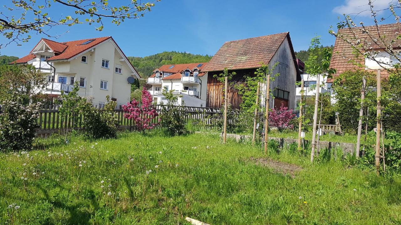 Historisches Fachwerkhaus "Hoher Hirschen" - Stilvolles Studio Und Museales Apartment Mit Romantischem Hof Und Garten Bodman-Ludwigshafen Luaran gambar